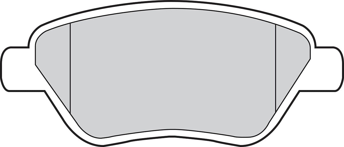 Jeu de 4 plaquettes de frein VALEO ref. 301913
